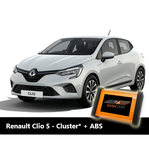 Renault Clio 5 Cluster* + ABS OBD Dashcoder
