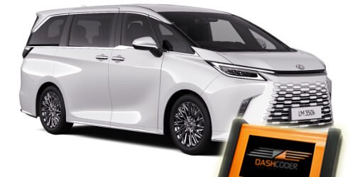 Lexus LM350h RH850 DIAG dashcoder uk