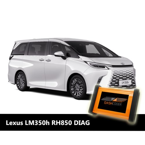 Lexus LM350h RH850 DIAG dashcoder uk